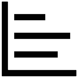 Lines Chart Icon from Atlas Line Set