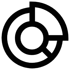 Pie Chart Circle Icon from Atlas Line Set