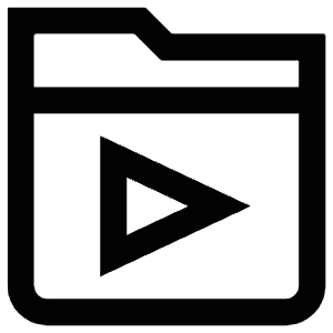 Play Folder Icon from Atlas Line Set