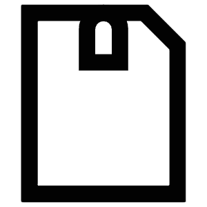Zip File Icon from Atlas Line Set