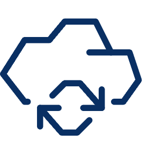 Cloud Refresh Icon from Cyber Line - Free Set
