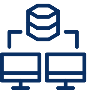 Database Data Transfer Computer Imac 2 Icon from Cyber Line - Free Set
