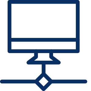 Network Screen Imac Icon from Cyber Line - Free Set