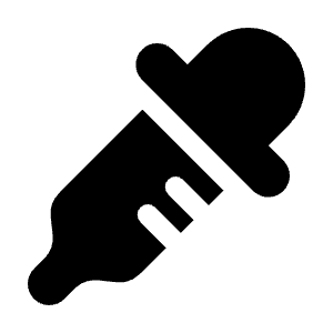 Pipette Icon from Solar Bold Set
