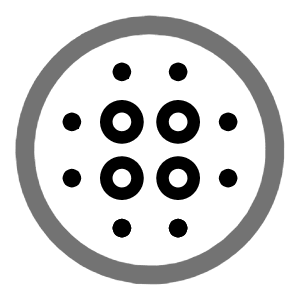 Radial Blur Icon from Solar Line Duotone Set