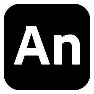 Adobe Animate Logo Icon from Logos Block - Free Set