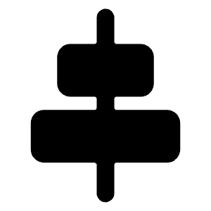 Align Center Icon from Ultimate Bold - Free Set