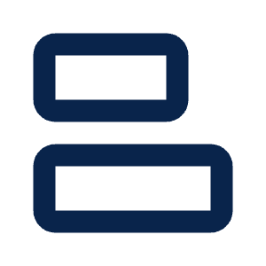 Align Left 2 Line Icon from Mingcute Line Set
