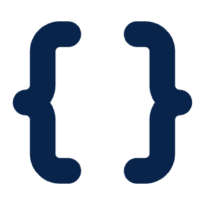 Braces Fill Icon from Mingcute Fill Set