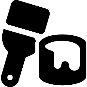 Color Bucket Brush Icon from Ultimate Bold - Free Set