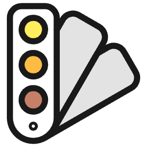 Color Palette Sample 1 Icon from Ultimate Colors - Free Set