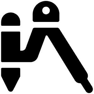 Design Tool Compass Icon from Ultimate Bold - Free Set