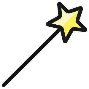 Design Tool Magic Wand Icon from Ultimate Colors - Free Set