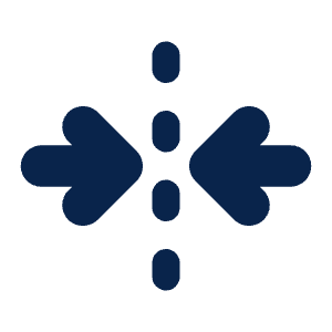 Fold Horizontal Fill Icon from Mingcute Fill Set