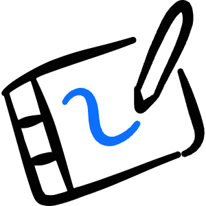 Graphic Tablet Draw 1 Icon from Freehand Duotone - Free Set