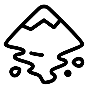 Inkscape Logo Icon from Logos Line - Free Set