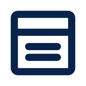 Layout 5 Line Icon from Mingcute Line Set