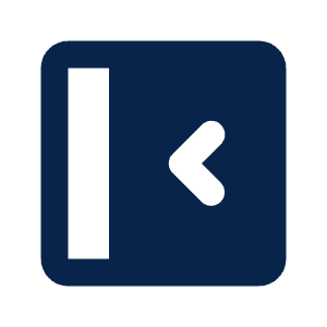 Layout Leftbar Close Fill Icon from Mingcute Fill Set