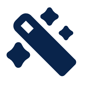 Magic 3 Fill Icon from Mingcute Fill Set