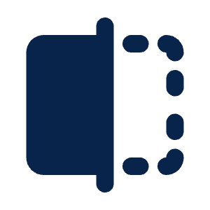 Mirror Fill Icon from Mingcute Fill Set