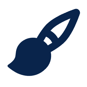Paint Brush Fill Icon from Mingcute Fill Set