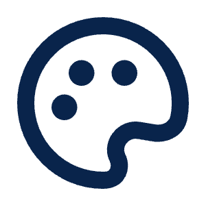 Palette Line Icon from Mingcute Line Set