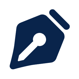 Pen Fill Icon from Mingcute Fill Set