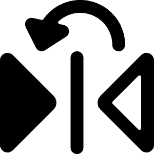 Reflect Left Icon from Ultimate Bold - Free Set