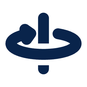 Rotate X Fill Icon from Mingcute Fill Set