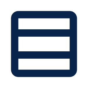 Rows 4 Line Icon from Mingcute Line Set