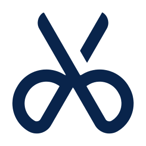 Scissors 2 Line Icon from Mingcute Line Set