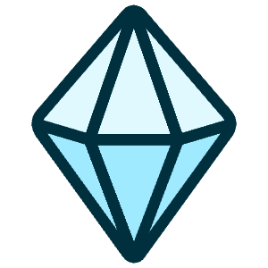 Shape Peg Top Icon from Ultimate Duotone - Free Set
