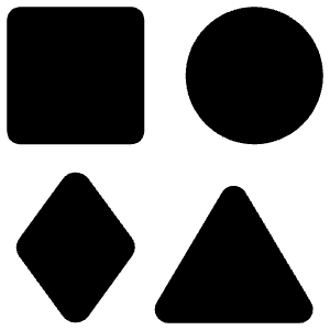 Shapes Icon from Ultimate Bold - Free Set