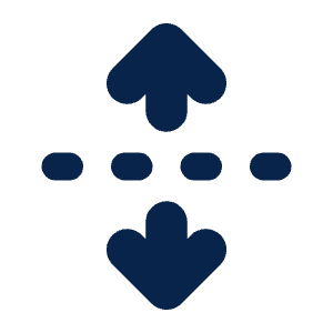 Unfold Vertical Fill Icon from Mingcute Fill Set