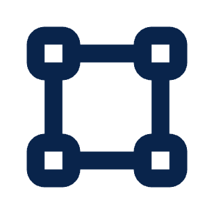 Vector Bezier 3 Line Icon from Mingcute Line Set