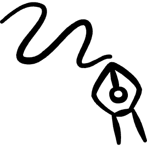 Vectors Pen Draw Icon from Freehand Line - Free Set