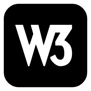 W3 Logo Icon from Logos Block - Free Set