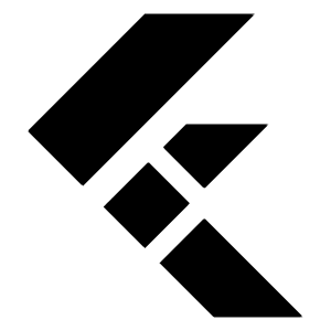 Flutter Logo Icon from Logos Solid - Free Set