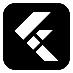 Flutter Logo Icon from Logos Block - Free Set