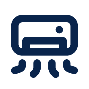 Air Condition Open Line Icon from Mingcute Line Set