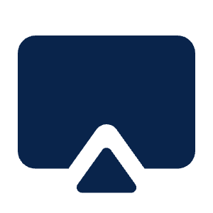 Airplay Fill Icon from Mingcute Fill Set