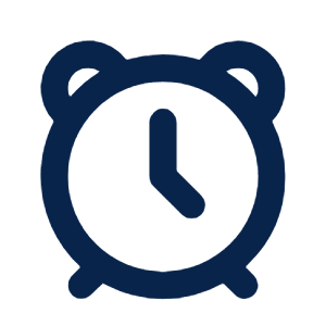 Alarm 1 Line Icon from Mingcute Line Set