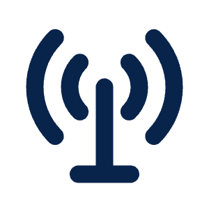 Base Station Line Icon from Mingcute Line Set