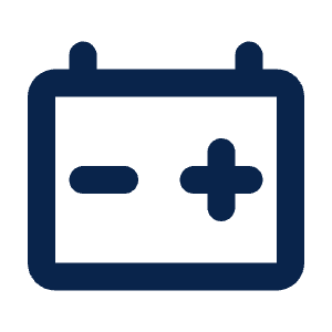 Battery Automotive Line Icon from Mingcute Line Set