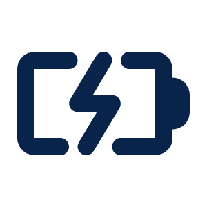 Battery Charging Line Icon from Mingcute Line Set