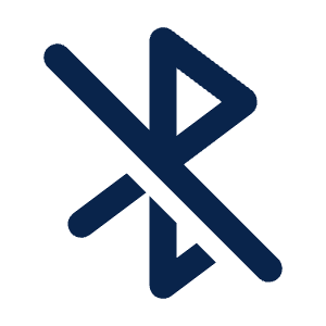 Bluetooth Off Line Icon from Mingcute Line Set