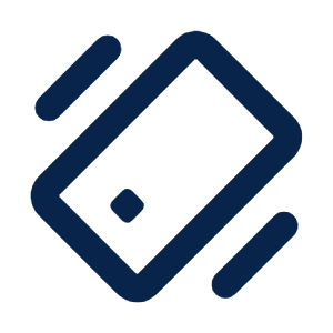 Cellphone Vibration Line Icon from Mingcute Line Set