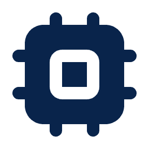 Chip Fill Icon from Mingcute Fill Set