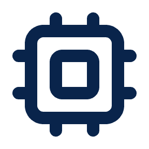 Chip Line Icon from Mingcute Line Set