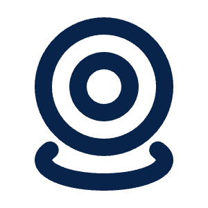 Computer Camera Line Icon from Mingcute Line Set